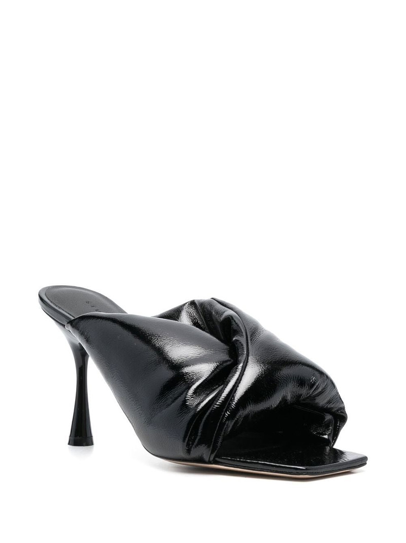 Studio Amelia Croissant 95mm leather mules outlook