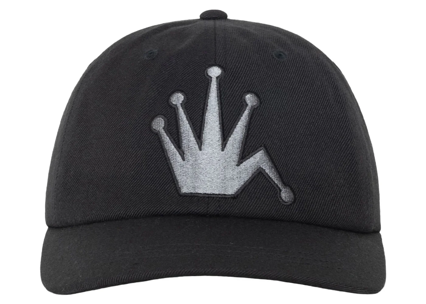 Stussy Low Profile Bent Crown Snapback Black - 1