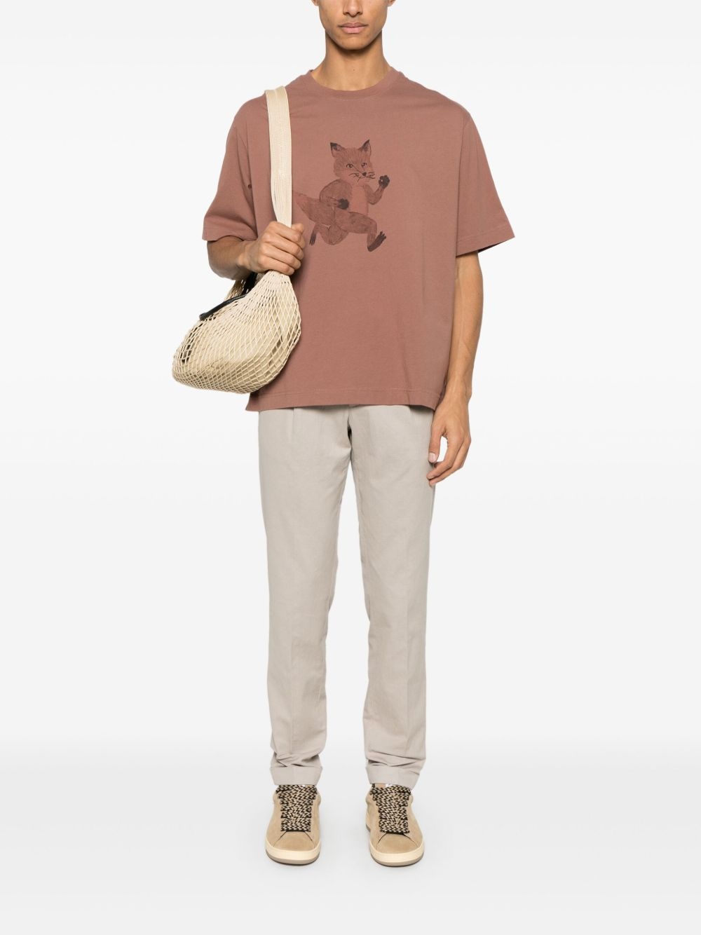 Speedy Fox-print T-shirt - 2