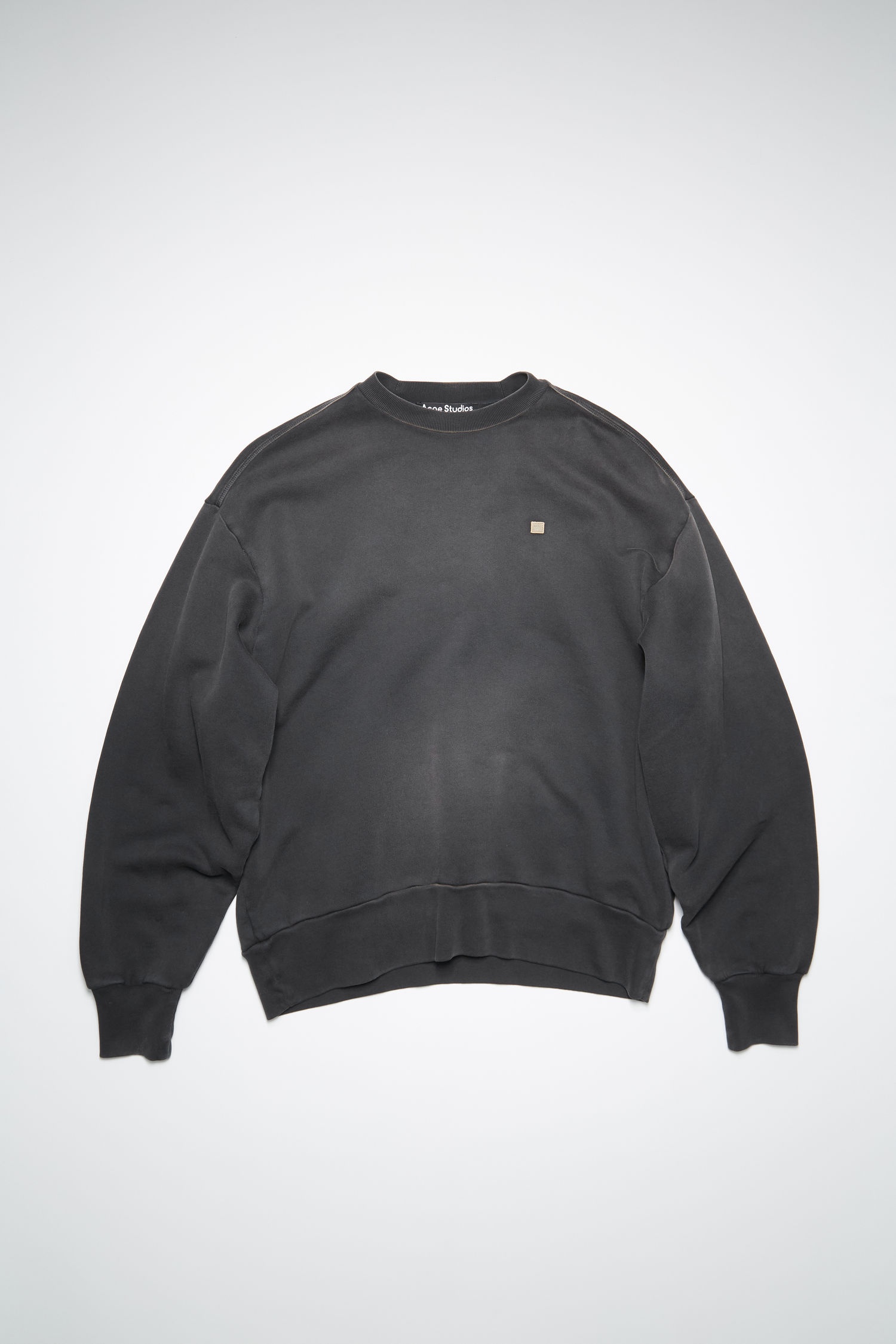 Relaxed sweatshirt - Black - 1