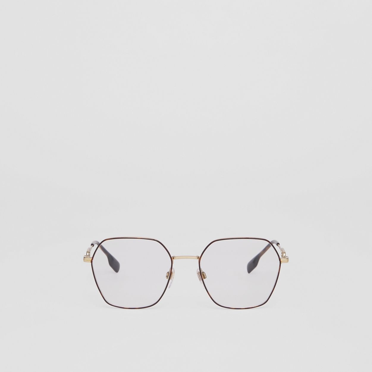 Chain-link Detail Geometric Optical Frames - 1