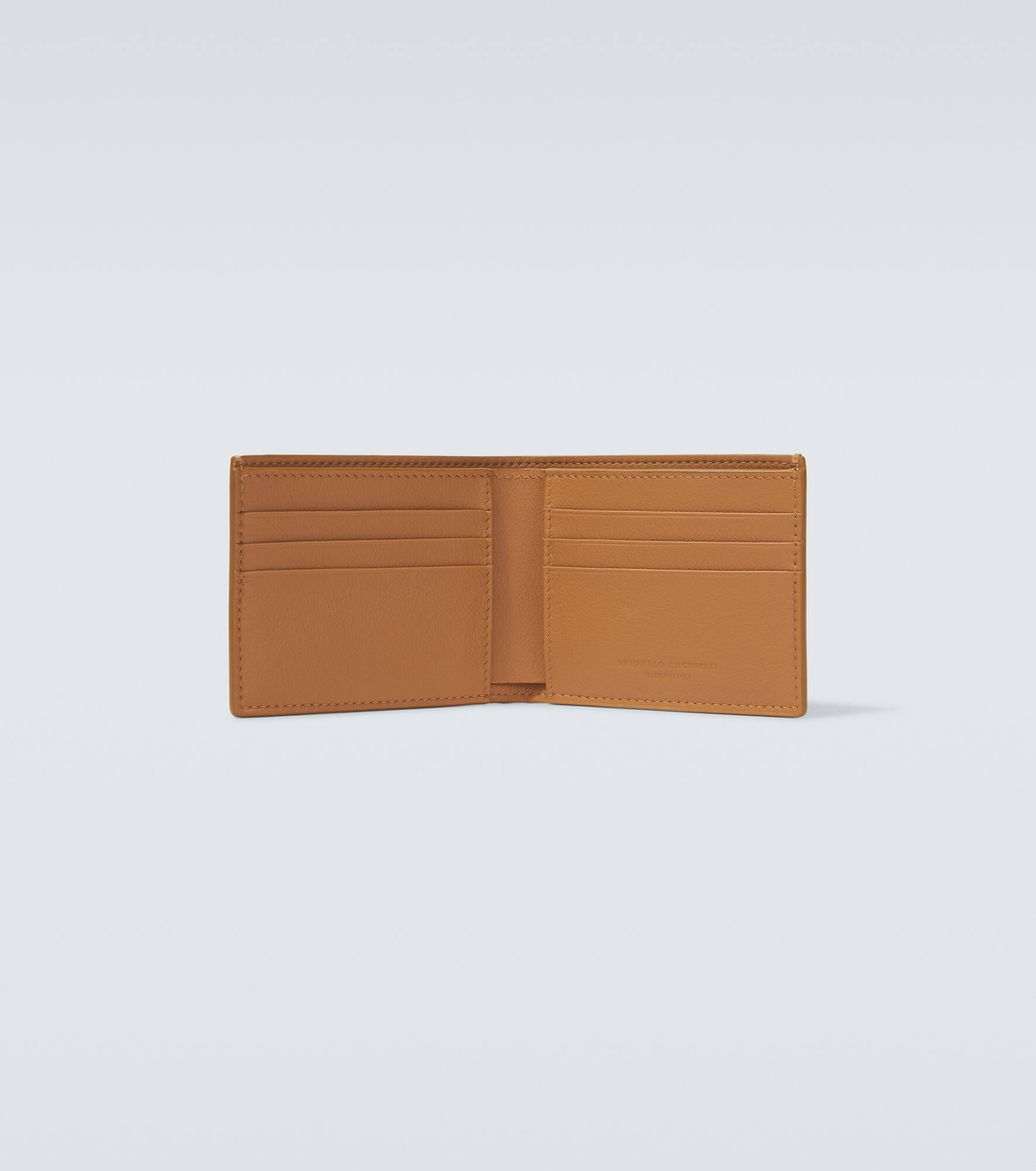 Suede bifold wallet - 2