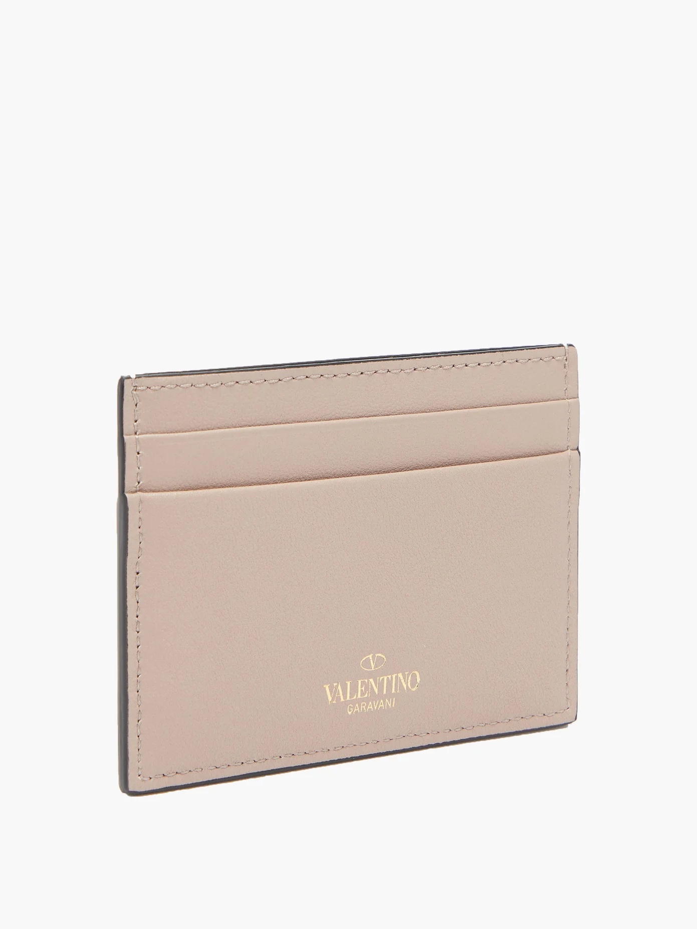 Rockstud leather cardholder - 3