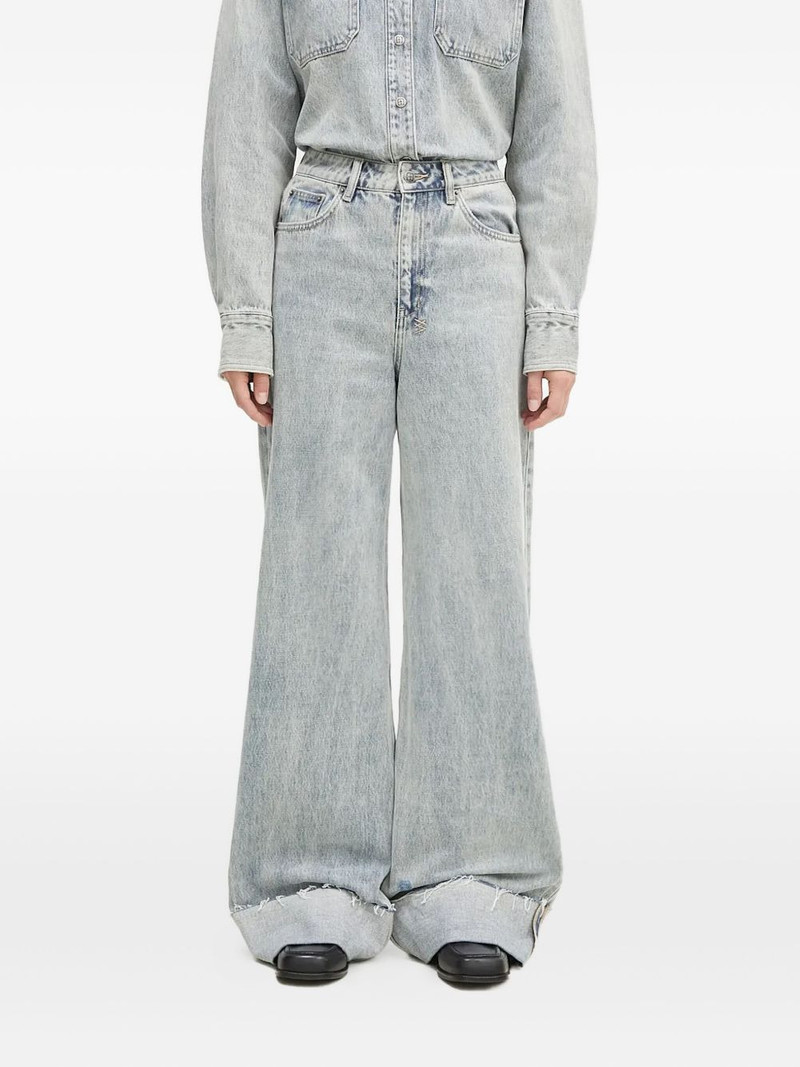 Strider Worn Cuffed jeans 1
