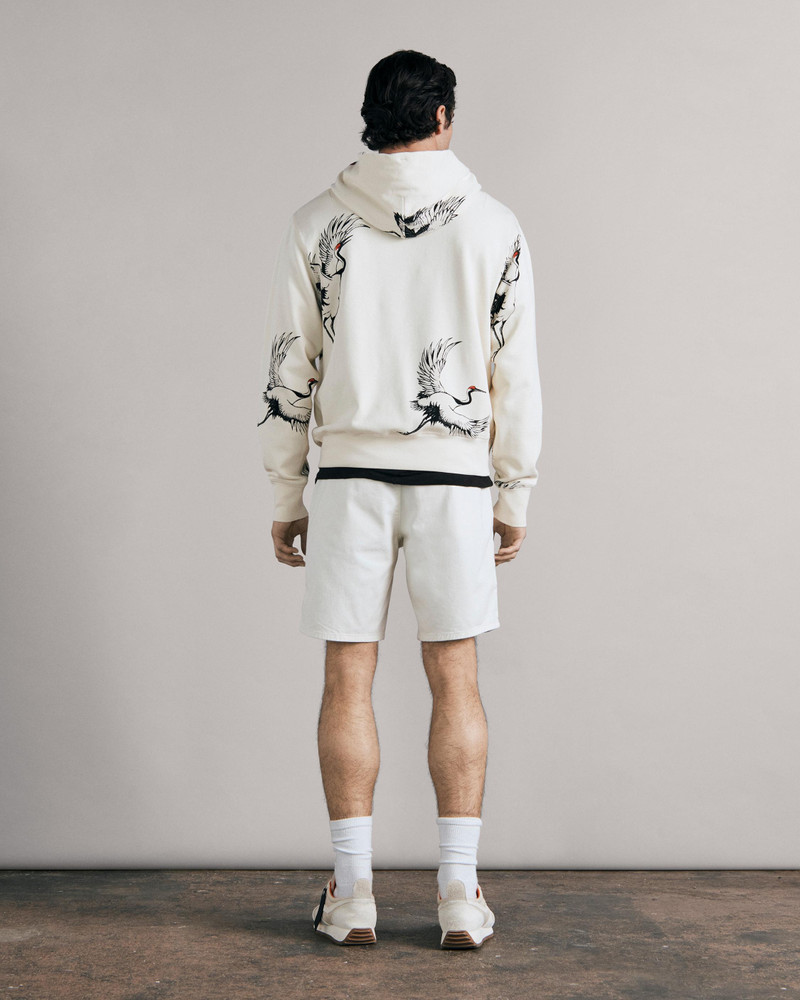 Crane Cotton Graphic Hoodie
Classic Fit Sweatshirt 5