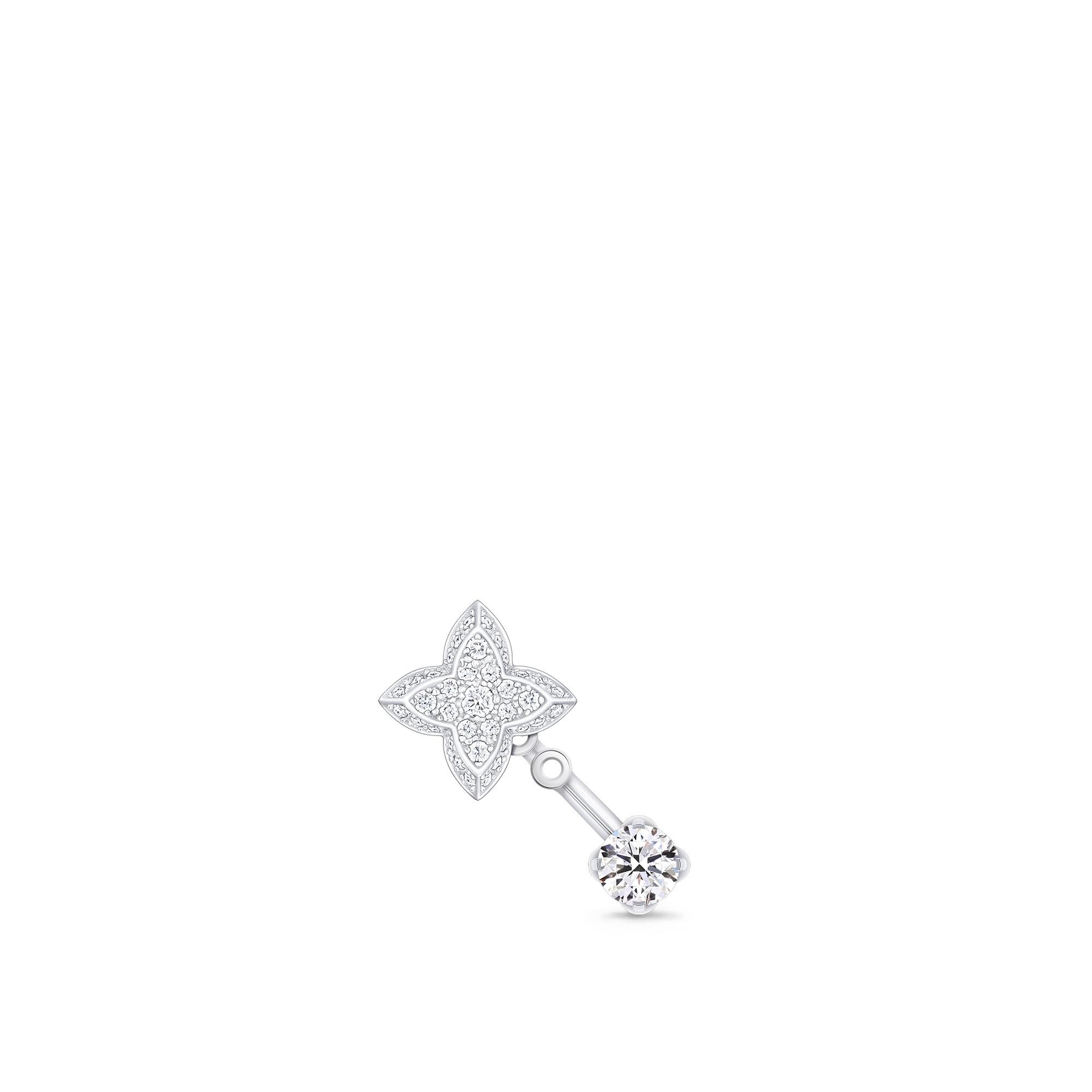 LV Diamonds Stud, LV Monogram Star cut - per unit - Collections
