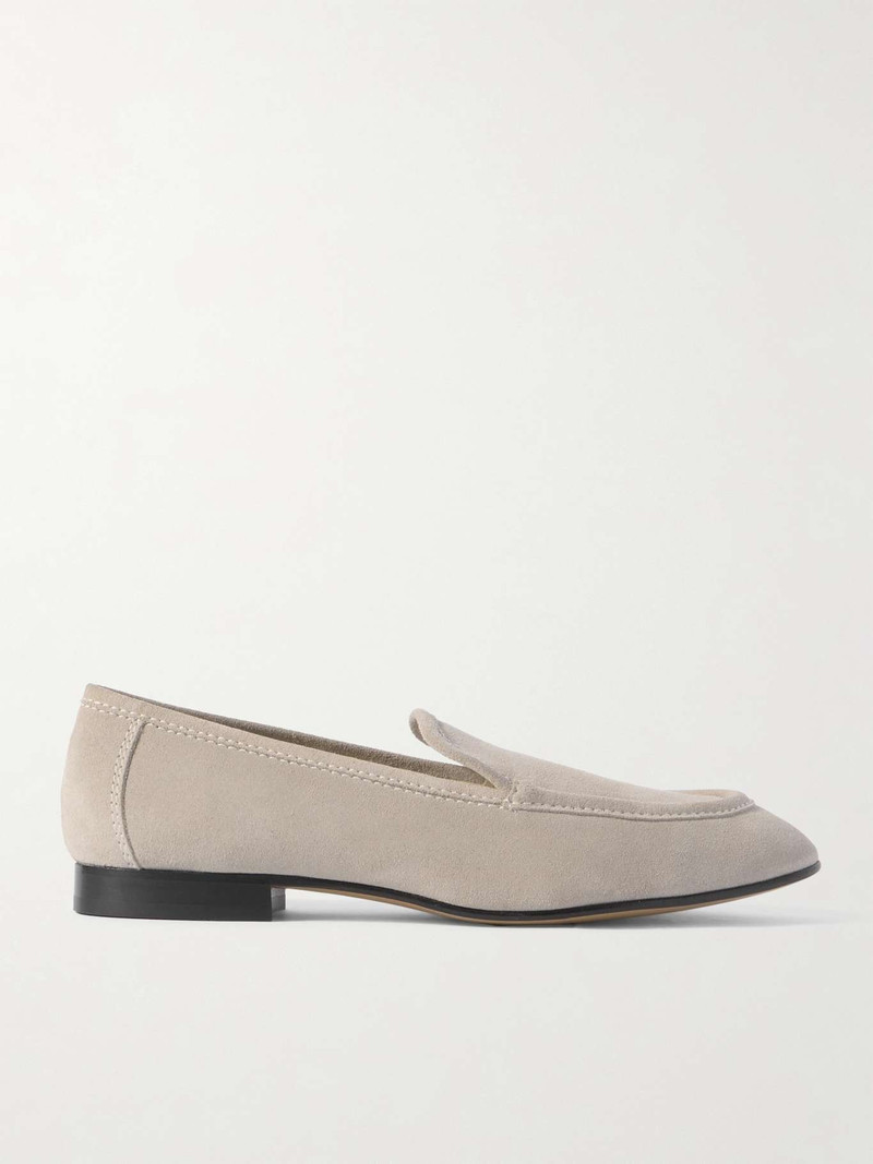 Suede loafers Stone - 1