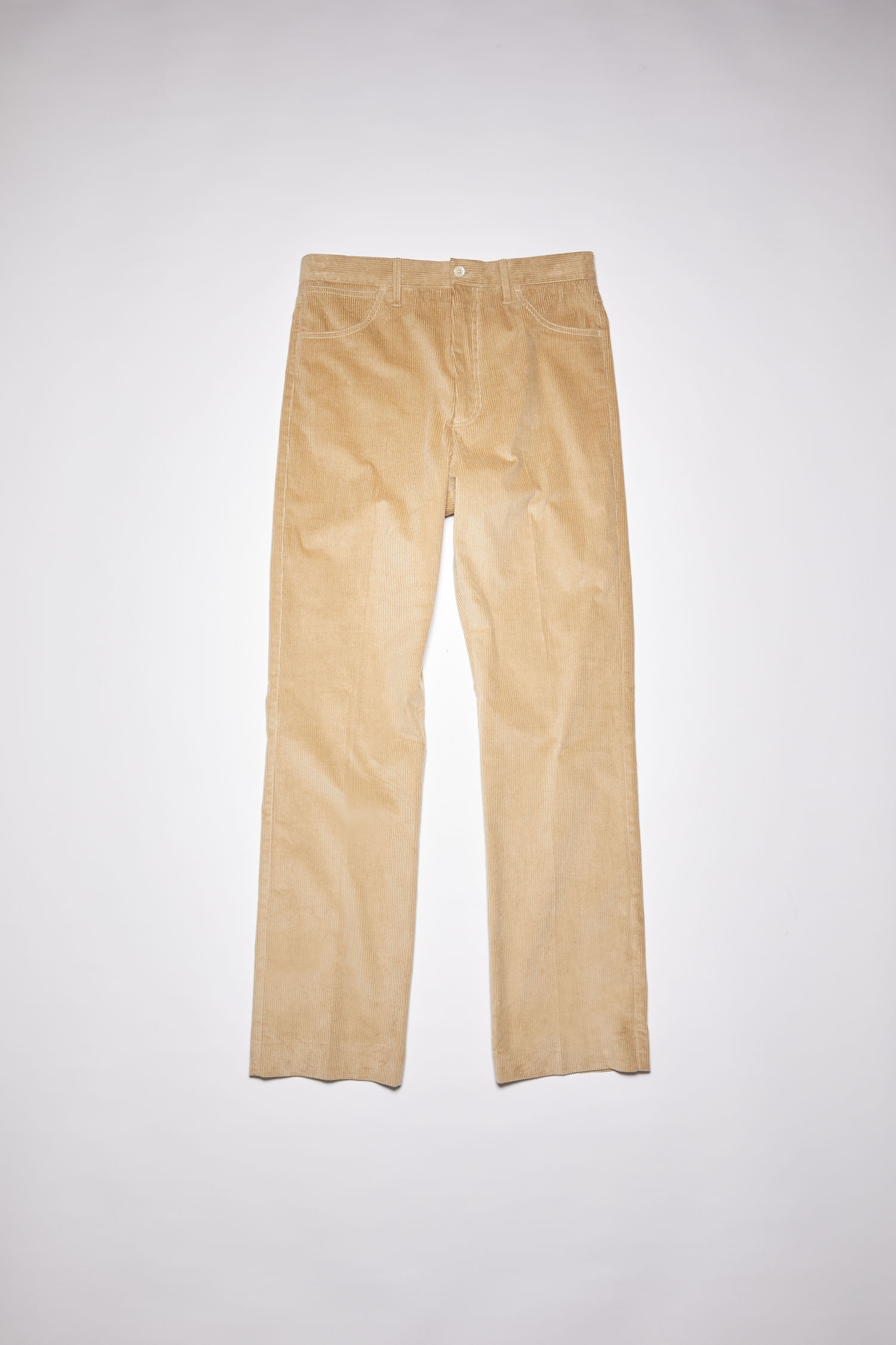 Corduroy trousers - Clay beige - 4