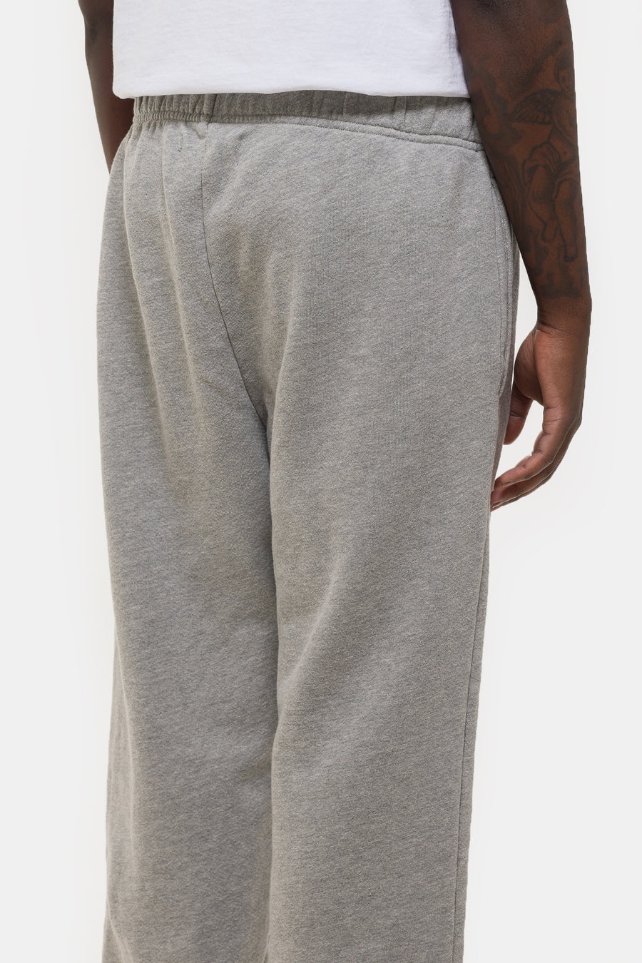 Heavyweight Classic Sweatpant in Heather Grey - 5