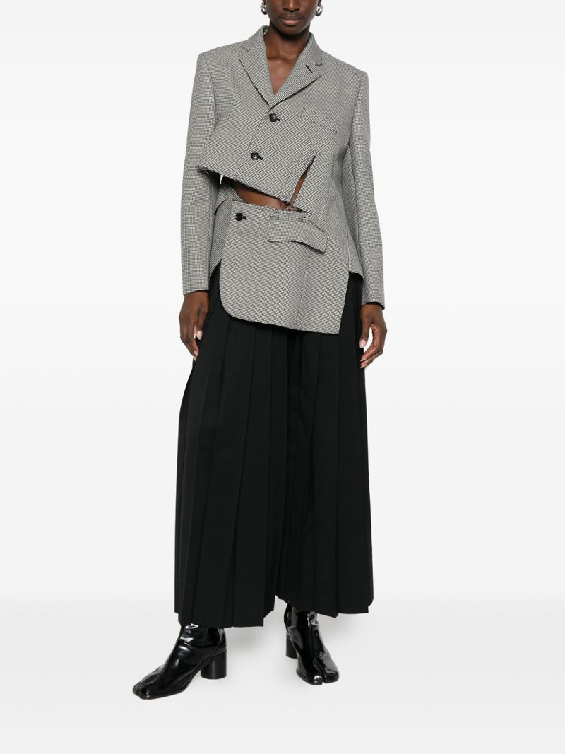 Junya Watanabe pleated wide-leg trousers outlook