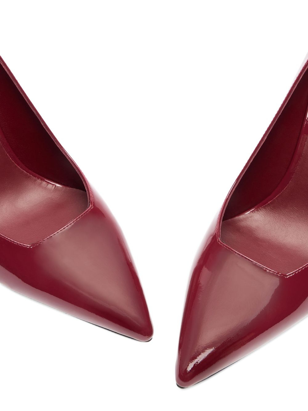 85mm Vinnie pointed-toe patent-leather pumps - 4