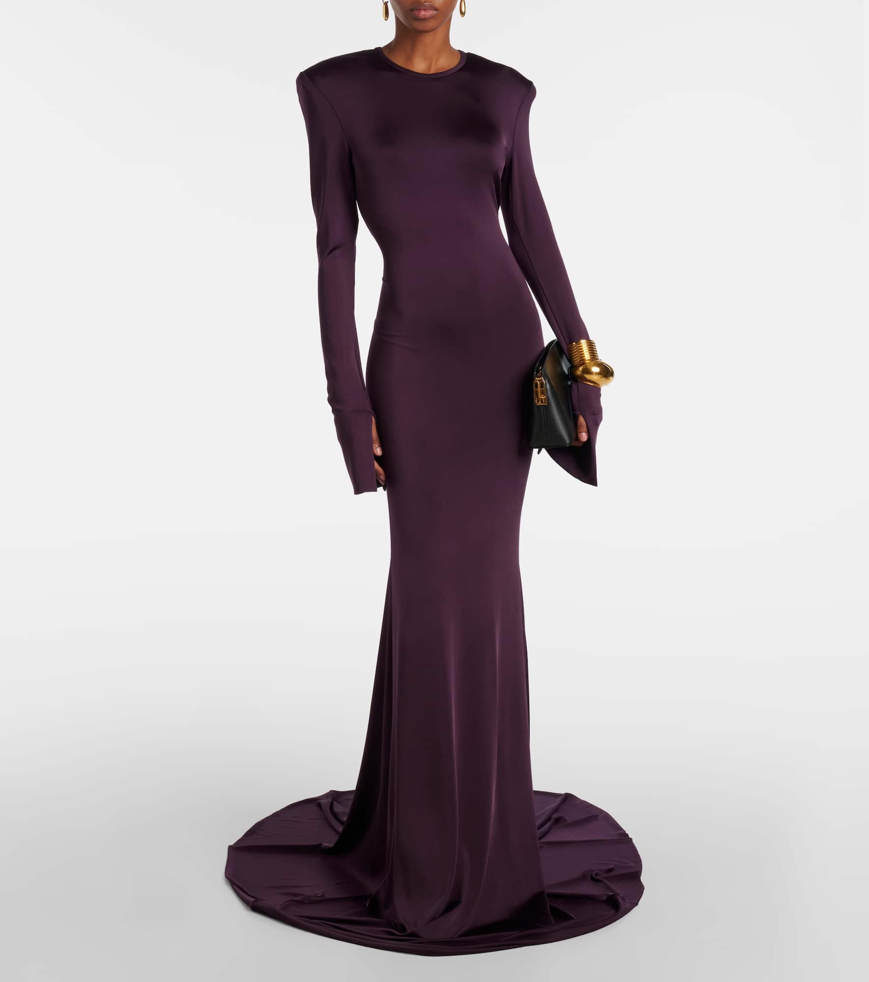 Open-back gown - 2
