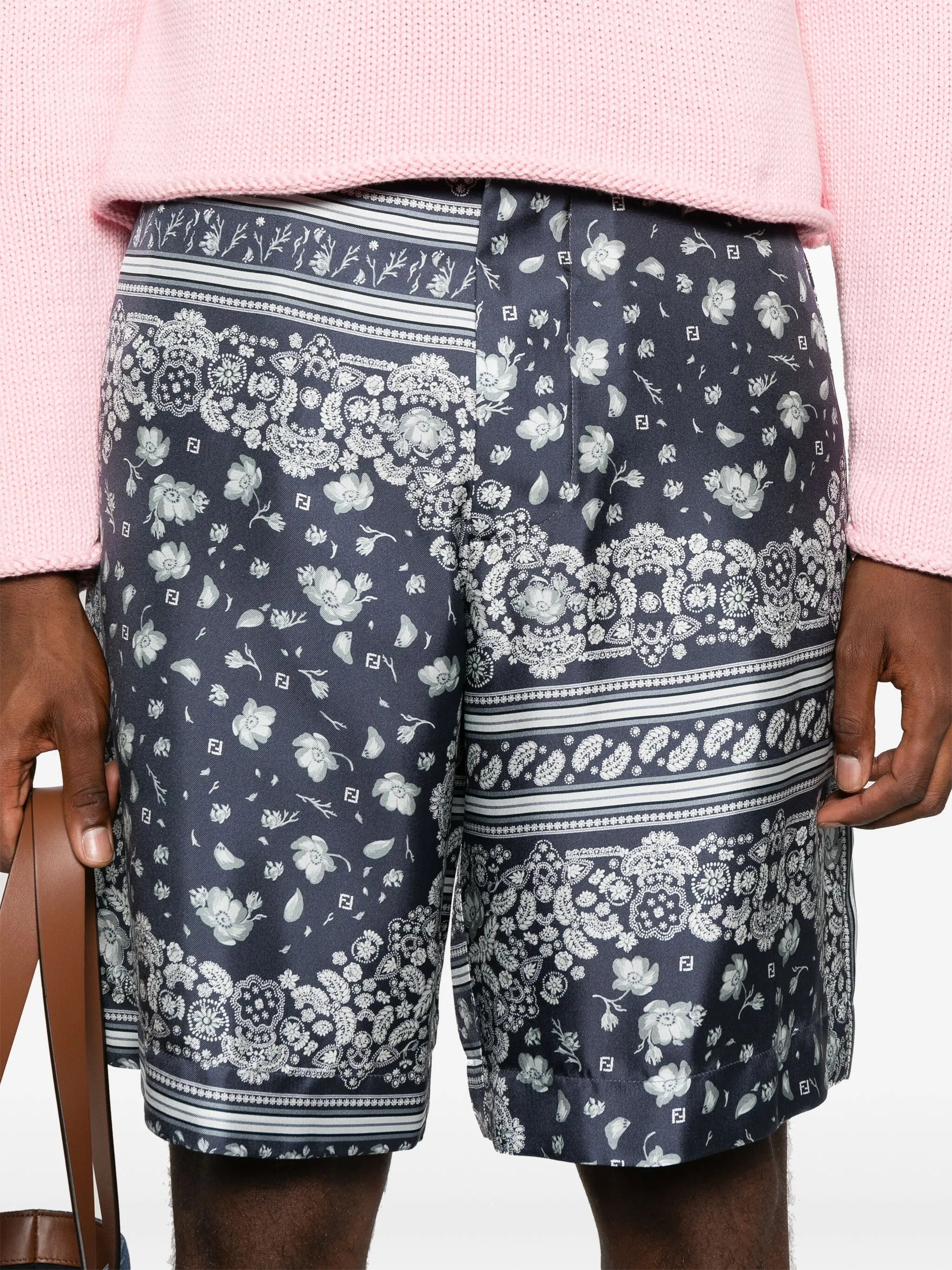 Fendi Silk Shorts - 2