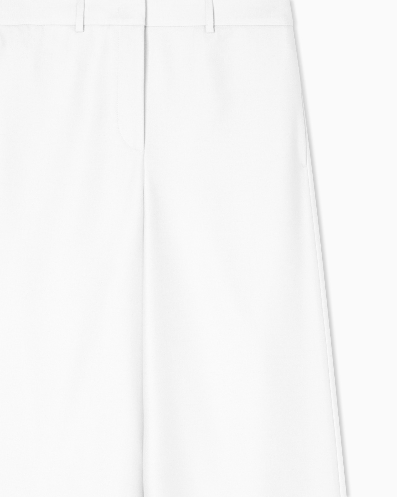WIDE-LEG CASHMERE TROUSERS - 4