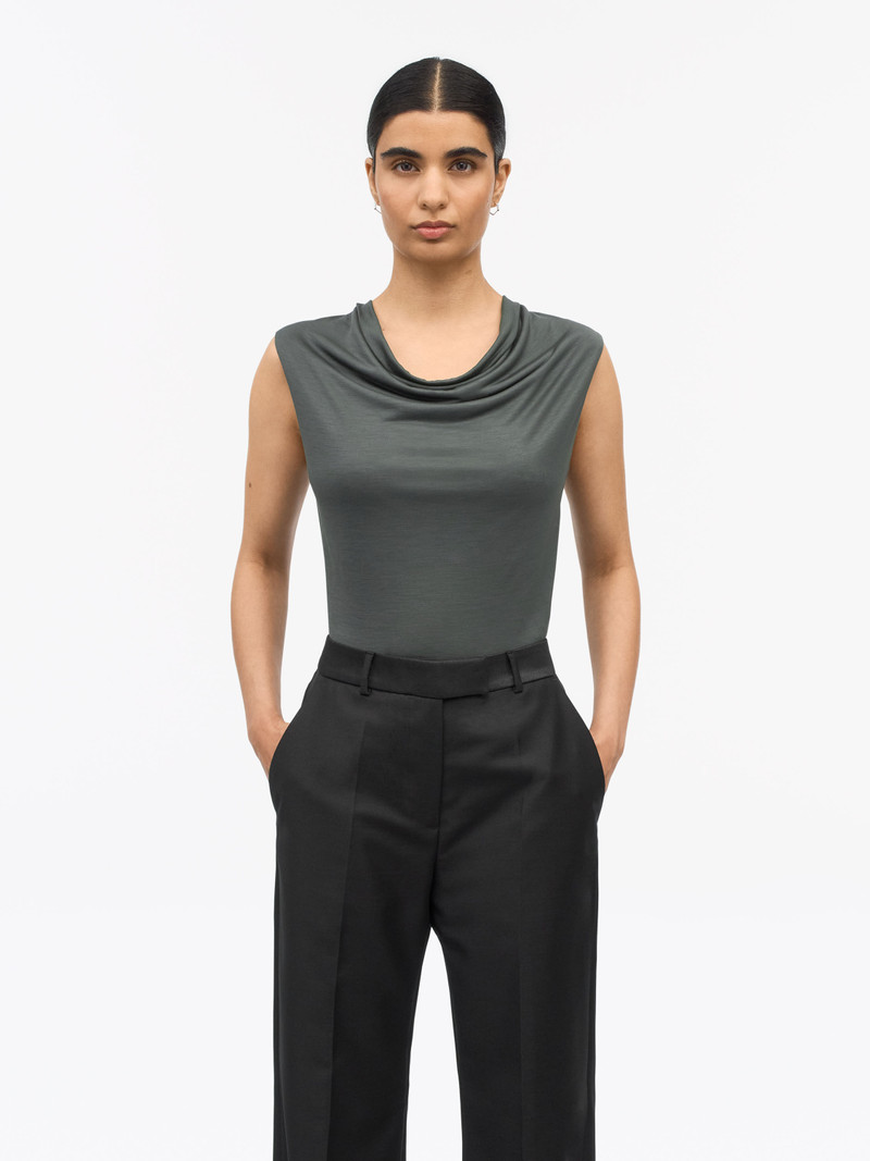 Jela Cowl-Neck Top 2
