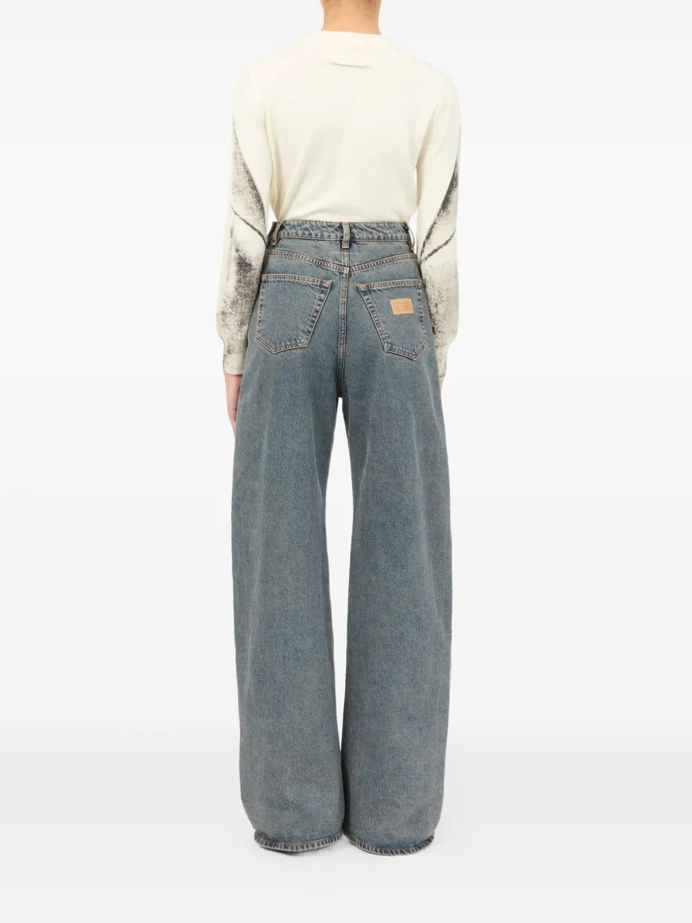 MM6 Maison Margiela - Women Back-to-Back Jeans - 3