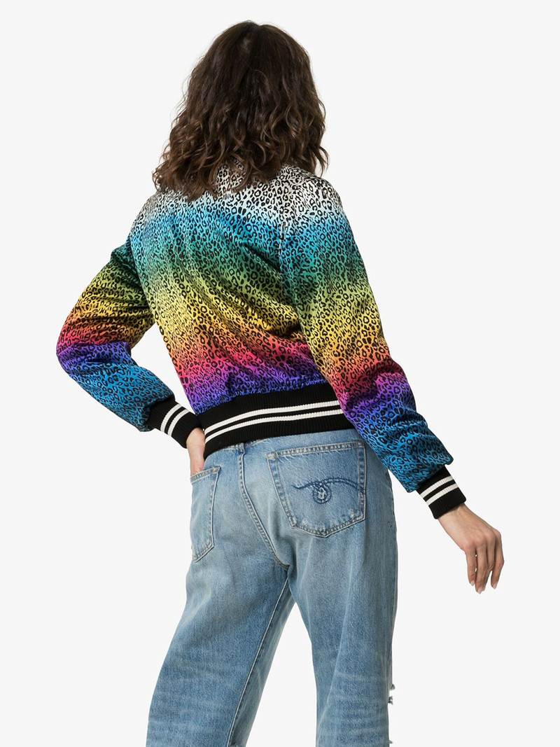leopard rainbow bomber jacket 4