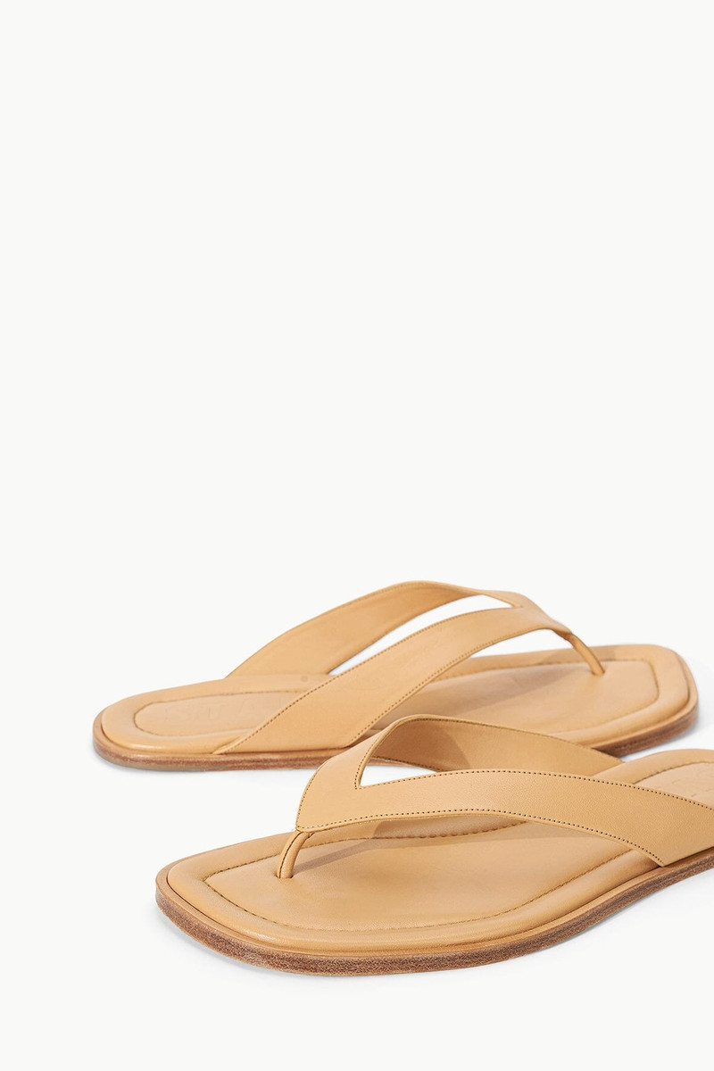 STAUD DANTE THONG SLIDE PORCINI 6