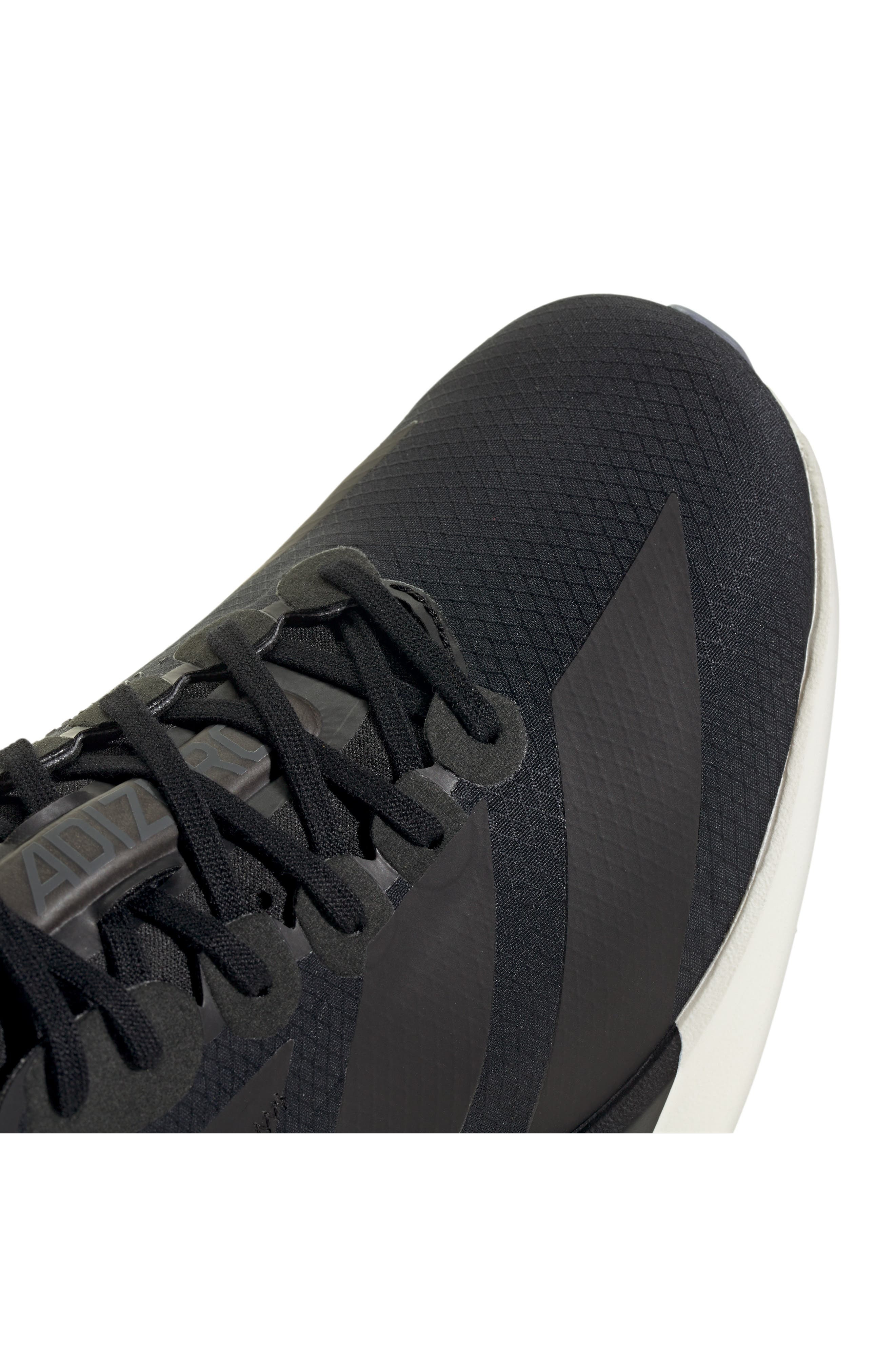 adidas Gender Inclusive Adios 9 Pro 4 Running Sneaker in Black/Black/Grey at Nordstrom - 8