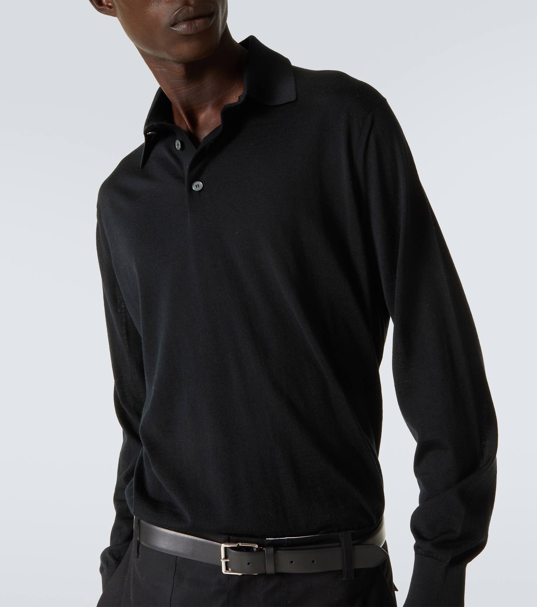 Wool polo shirt - 5