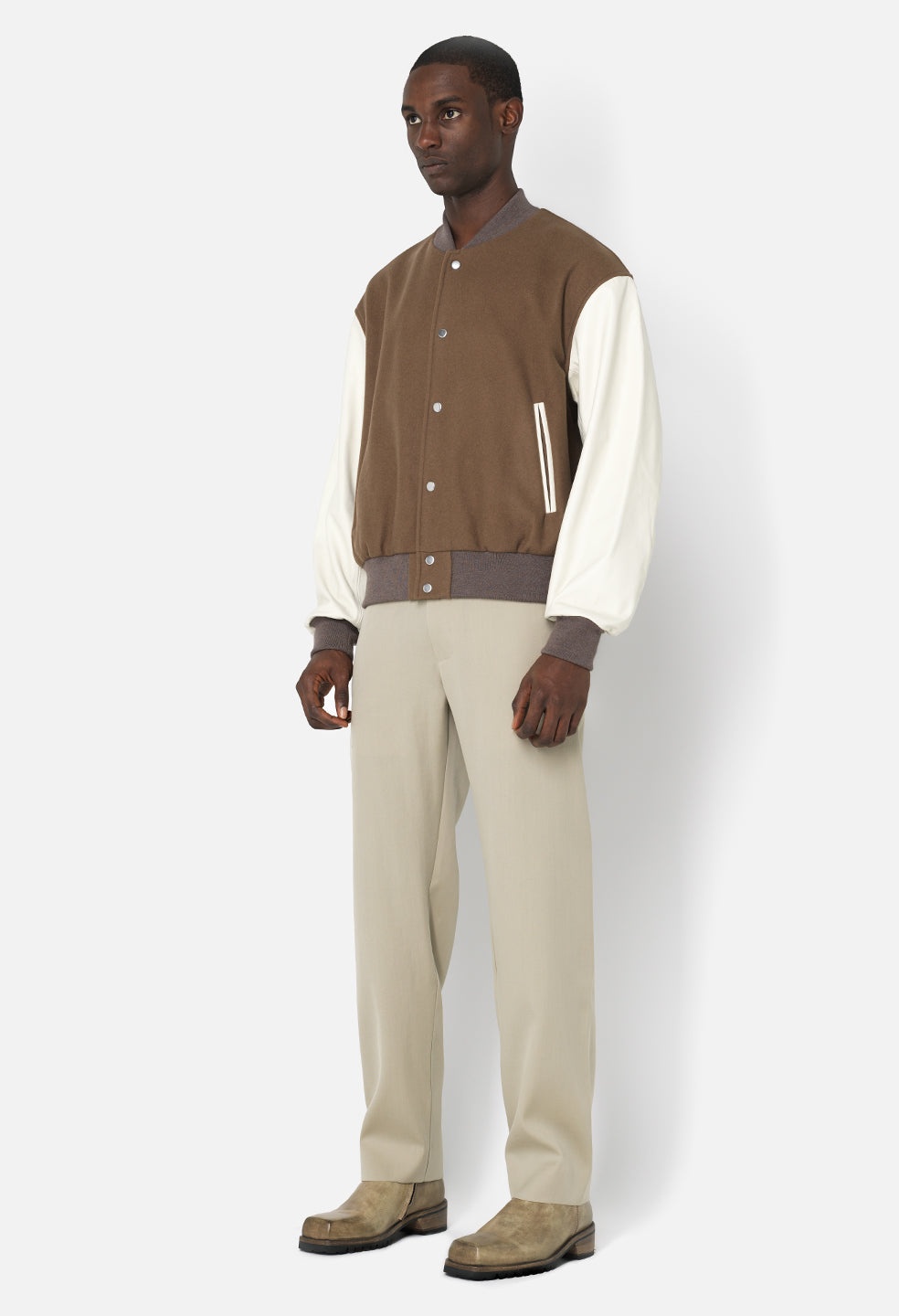 WOOL EASY TROUSER - 4