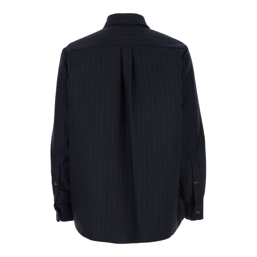 Emporio Armani Oversized Striped Shirt - 2
