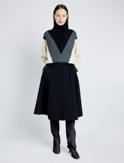 Proenza Schouler Alma Sweater in Graphic Instrasia outlook