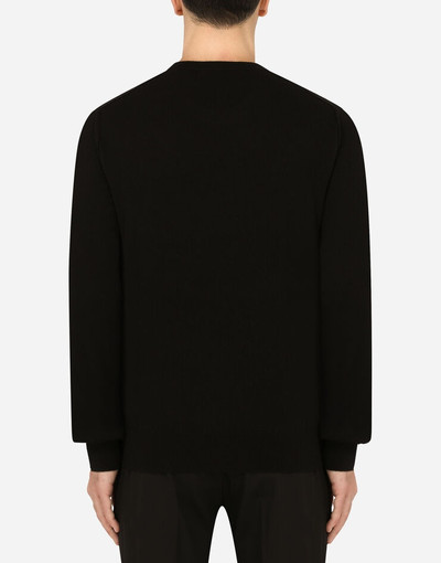 Dolce & Gabbana Cashmere round-neck sweater outlook