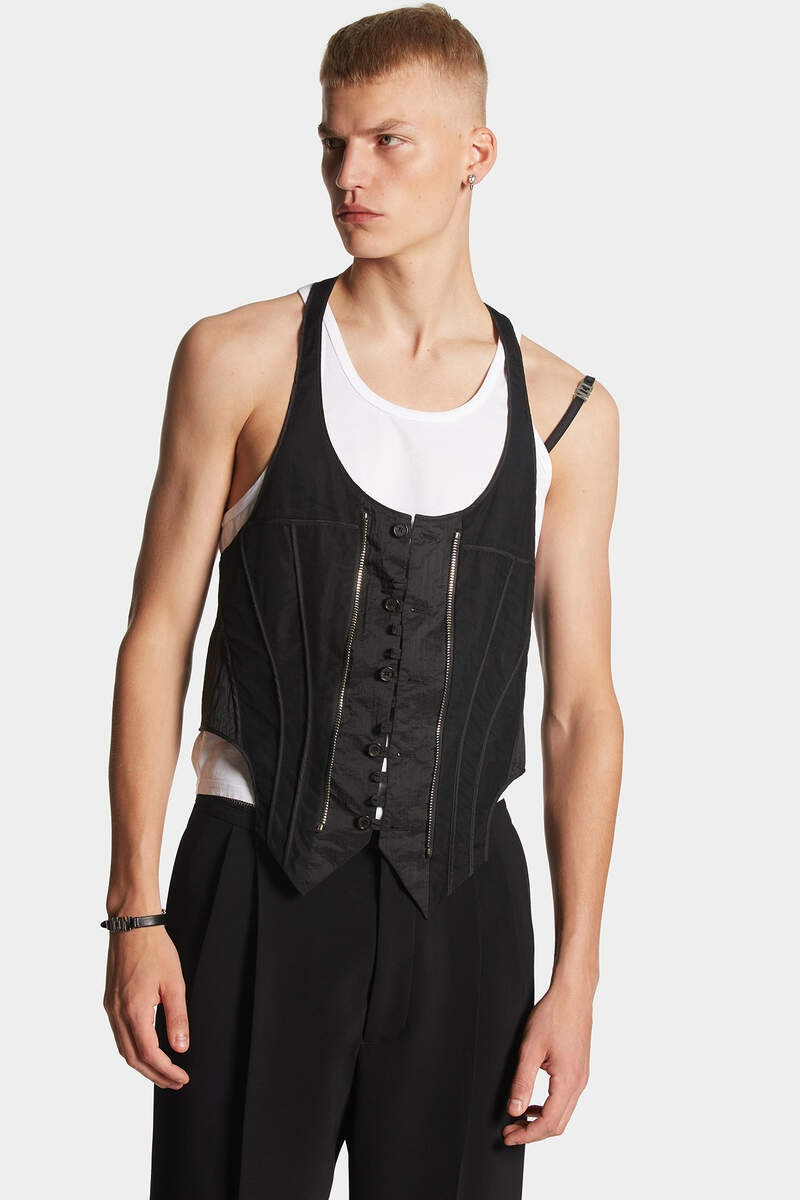 ICON ZIPPED GILET 3
