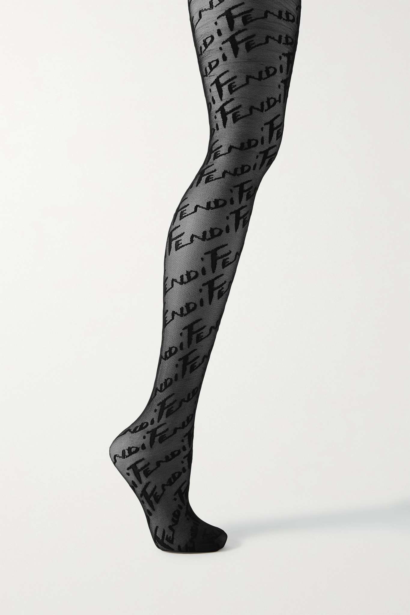 Jacquard tights - 1