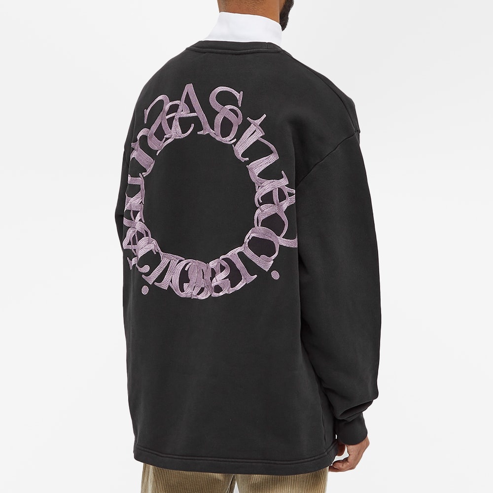 Acne Studios Fin Circle Logo Crew Sweat - 4