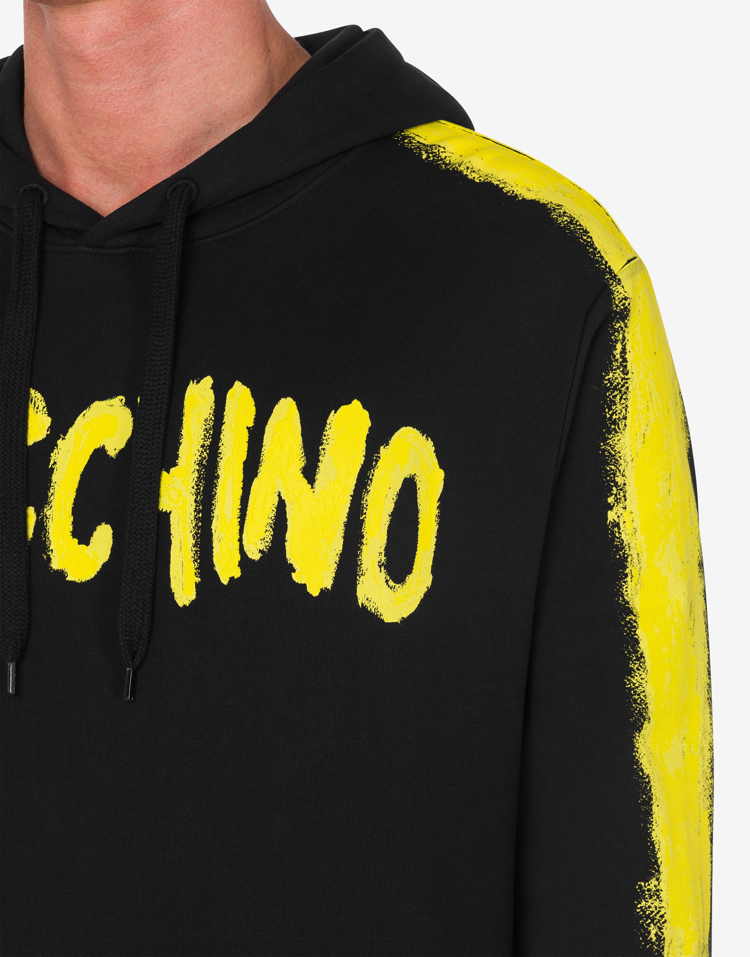 MOSCHINO PAINT HOODIE - 4