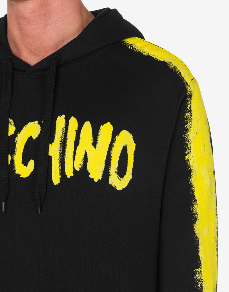 MOSCHINO PAINT HOODIE 4