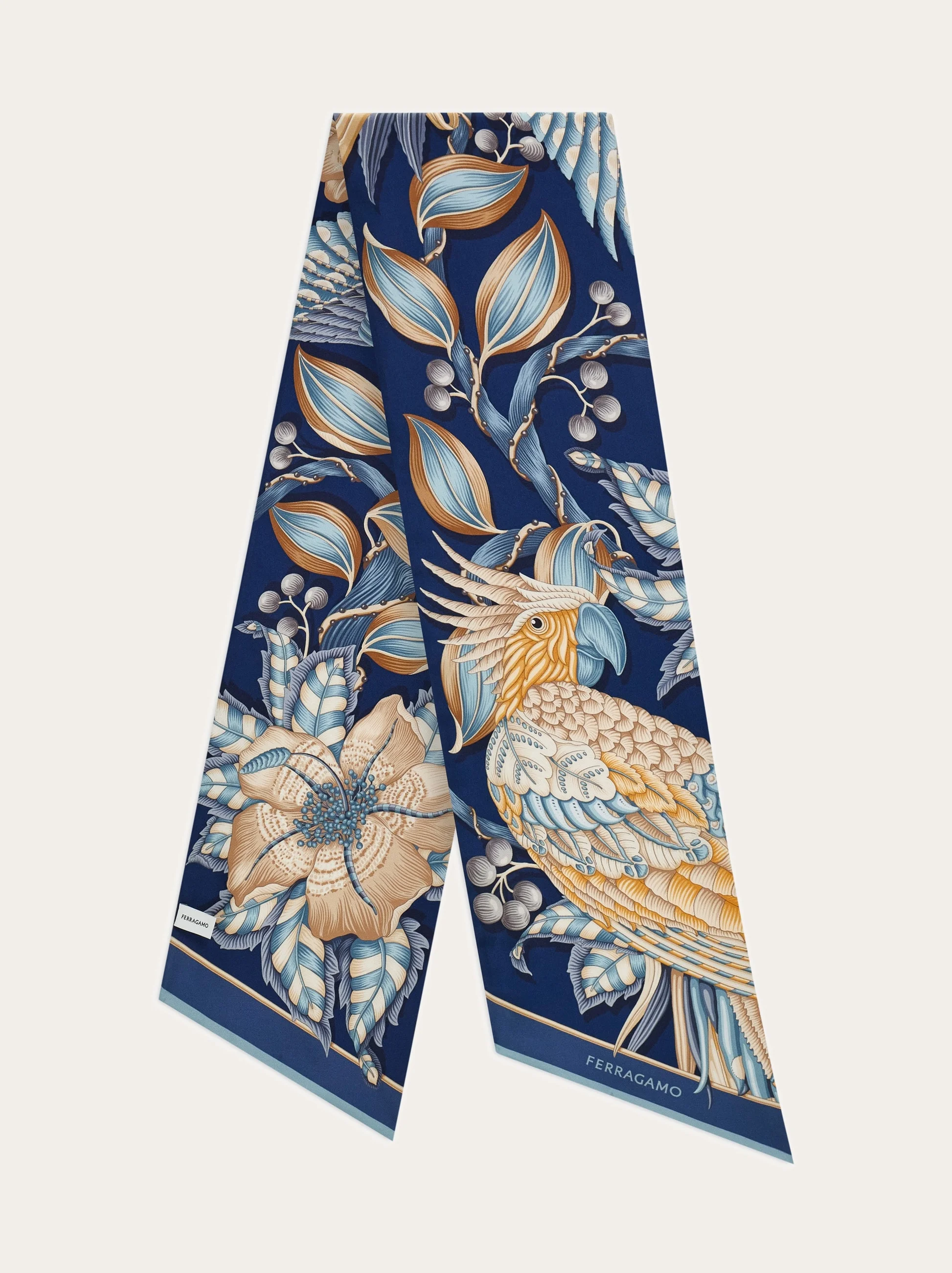 Parrots print bandeau - 1