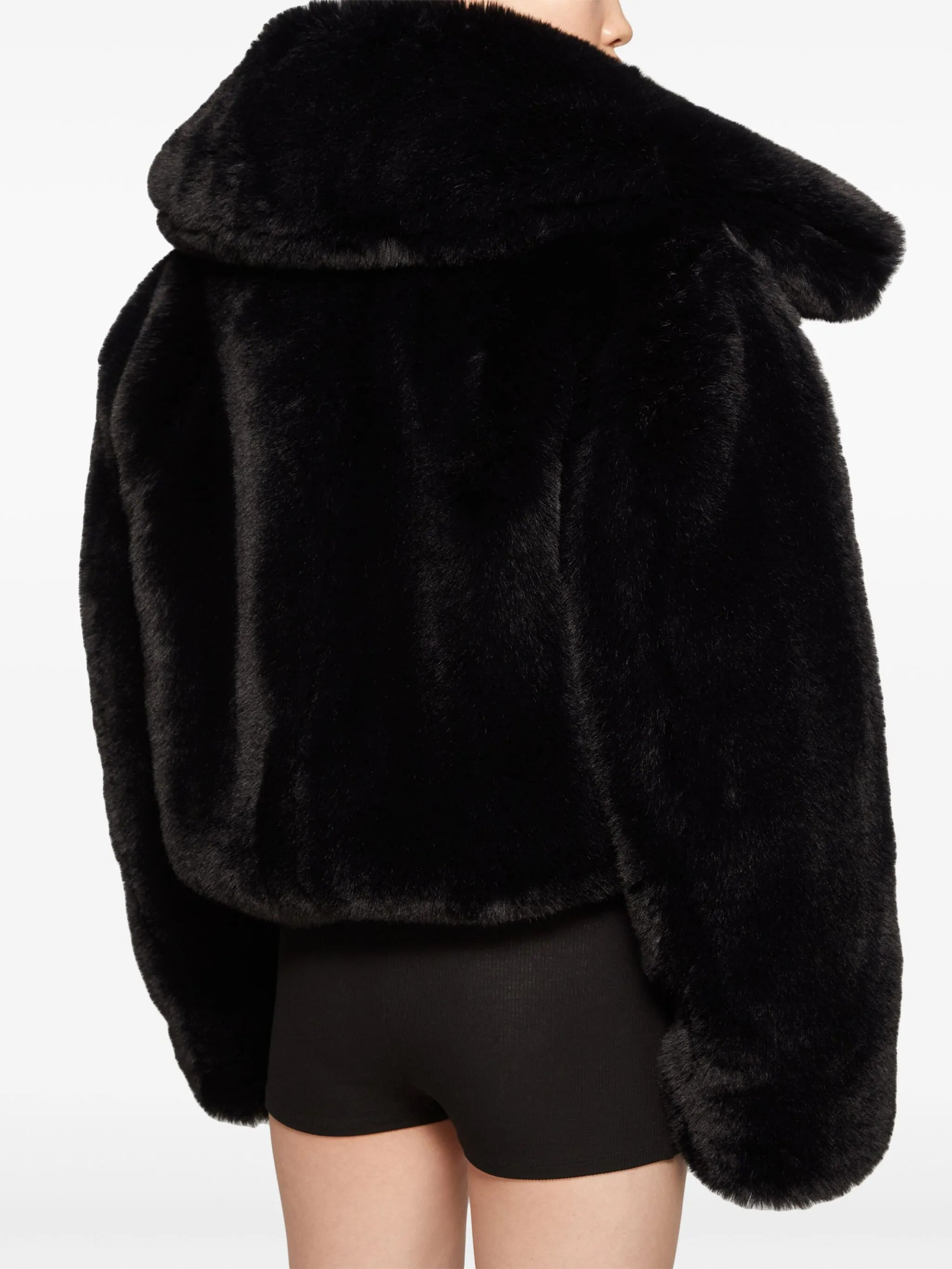 faux-fur jacket - 5