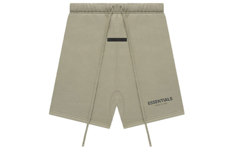 ESSENTIALS Fear of God Essentials FW21 Sweatshorts 'Pistachio' FOG-FW21-019 outlook