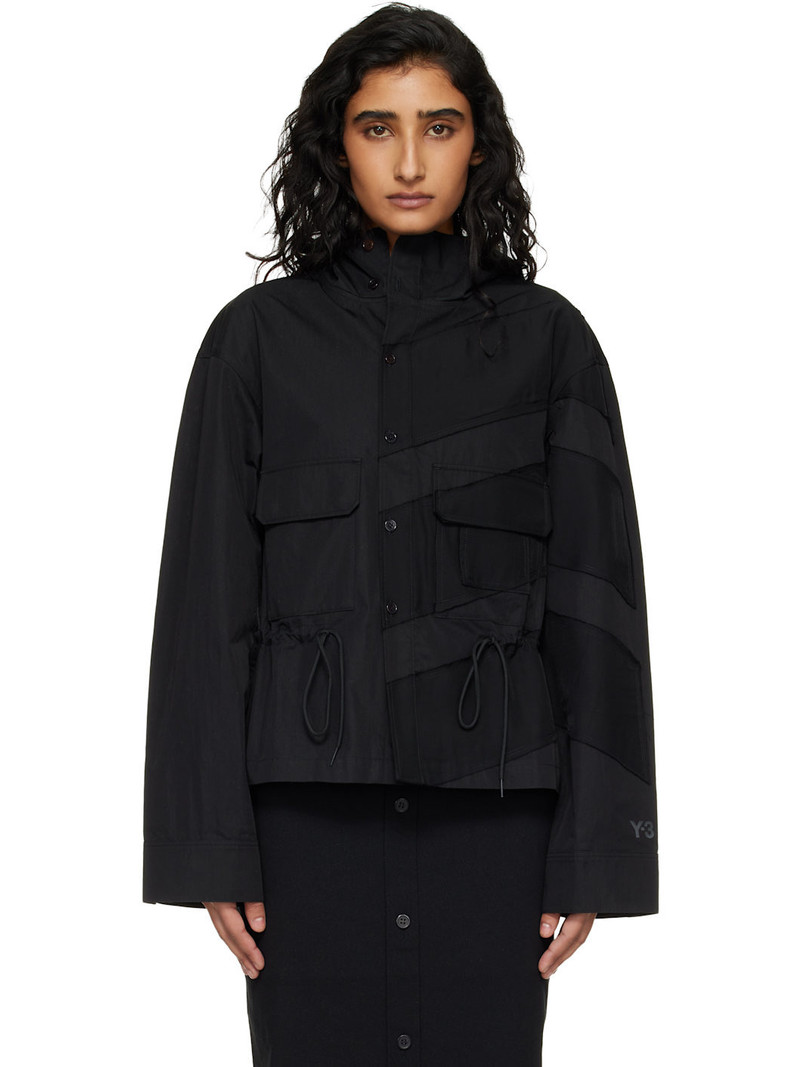 Black Hooded Jacket 1