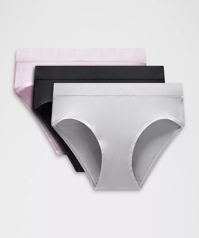 UnderEase High-Rise Bikini Underwear *3 Pack 1