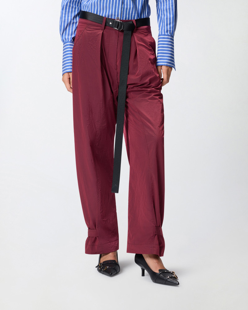LOOSE-FIT TROUSERS WITH KNOTTED BELT 3