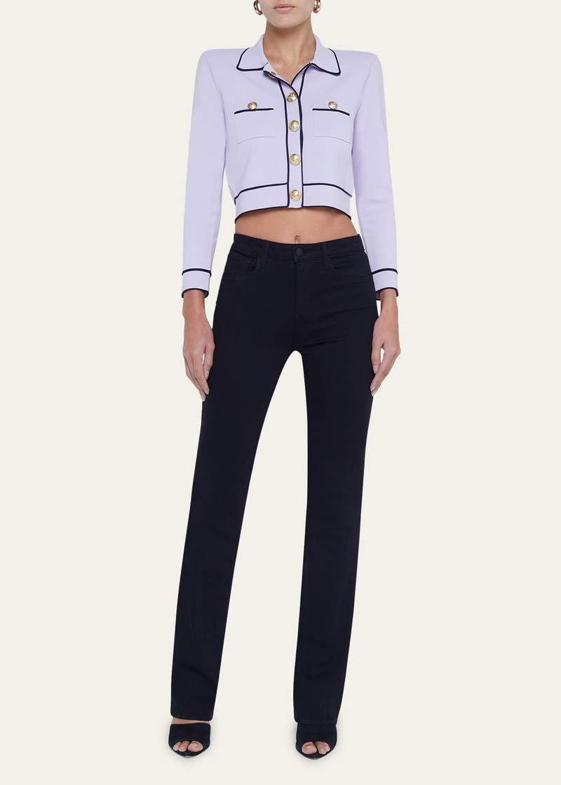 L'AGENCE Neo Cropped Cardigan outlook