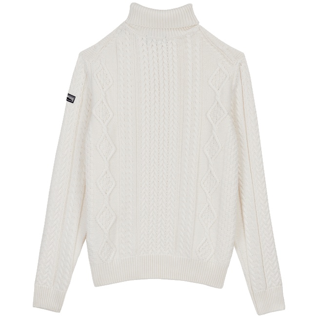 Men Cotton Cashmere Turtle Neck Sweater - 2