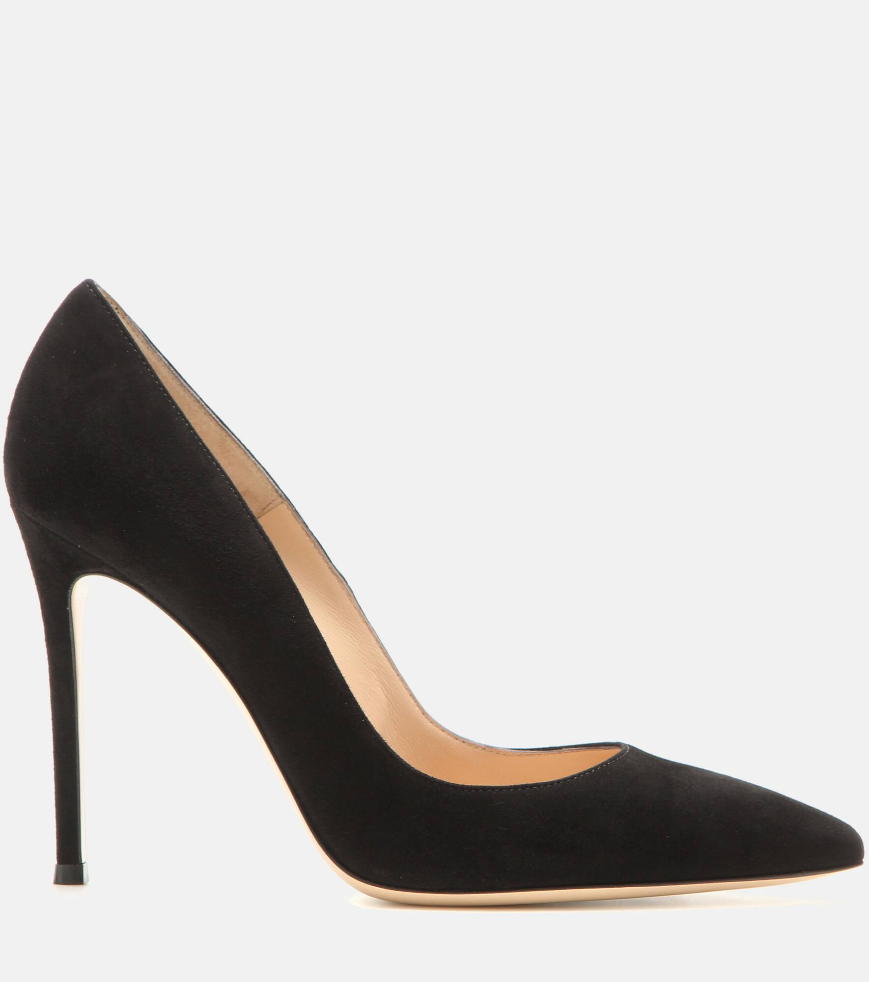 Gianvito 105 suede pumps - 4