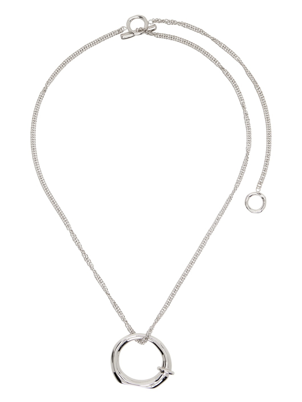 Silver Pendant Necklace - 1