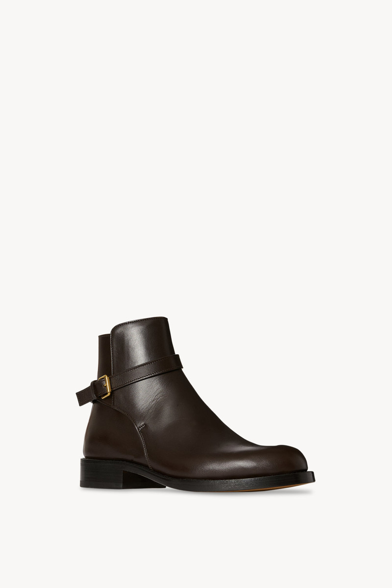 The Row Nobilis Buckle Boot in Leather outlook