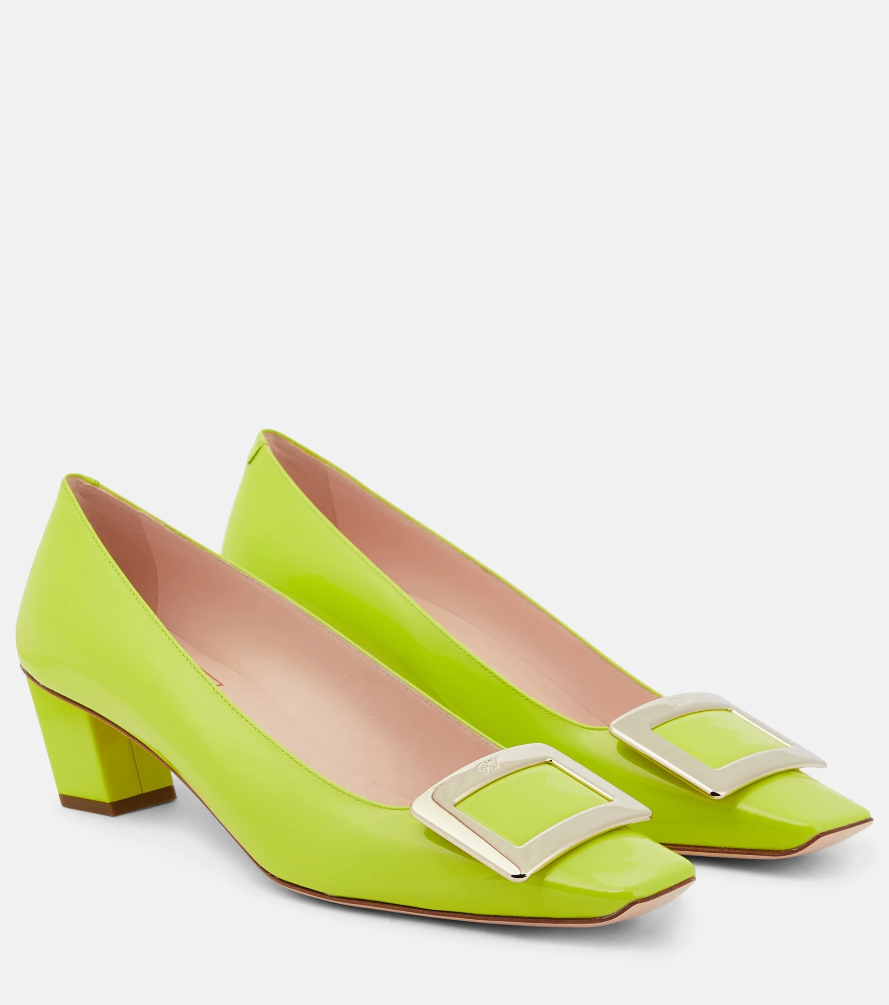 Belle Vivier patent leather pumps - 1