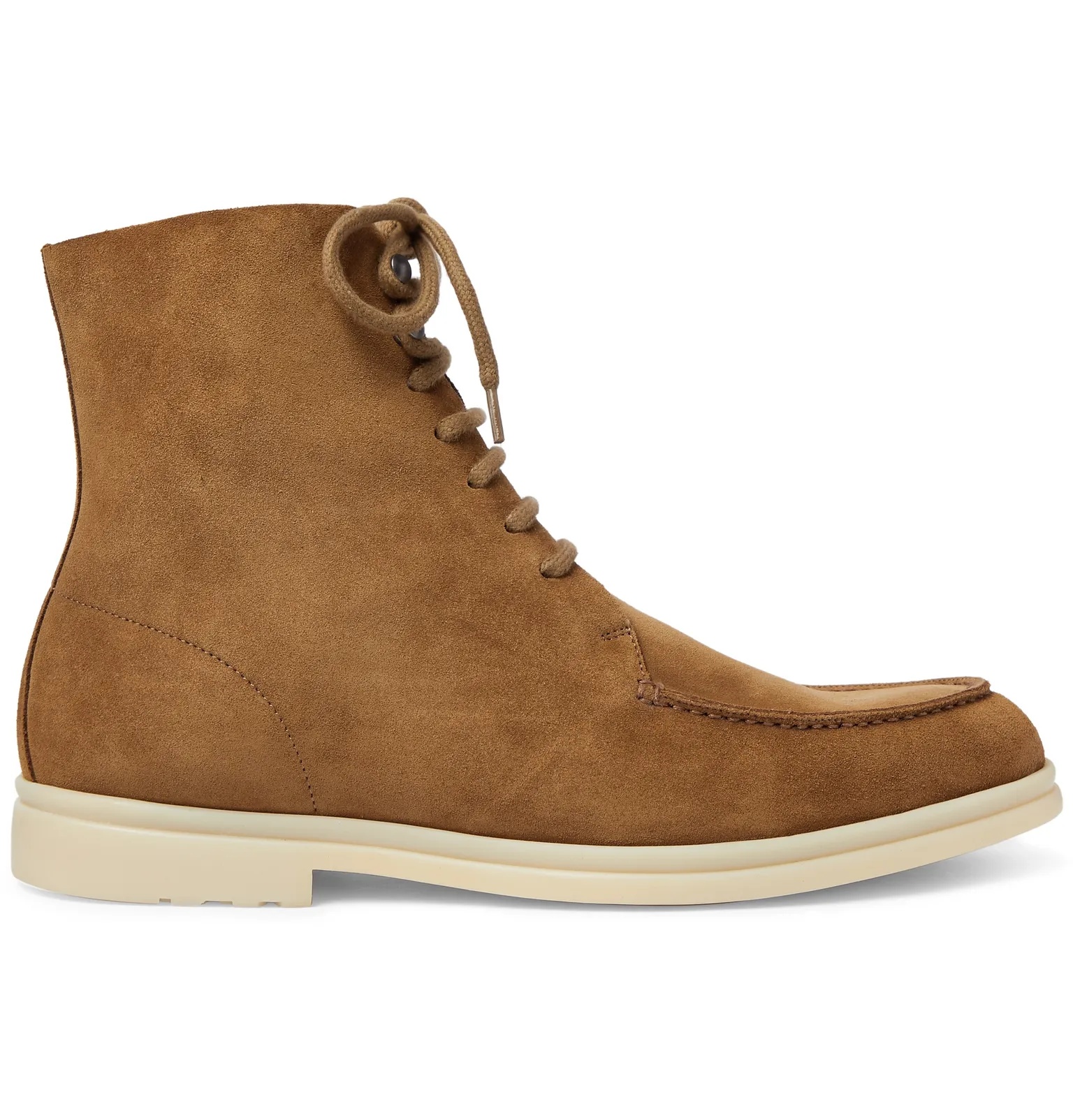 Walk and Walk Shearling-Lined Suede Boots - 1