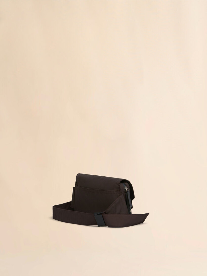 Marni BROWN CORDURA® CITYSCAPE BELT BAG outlook