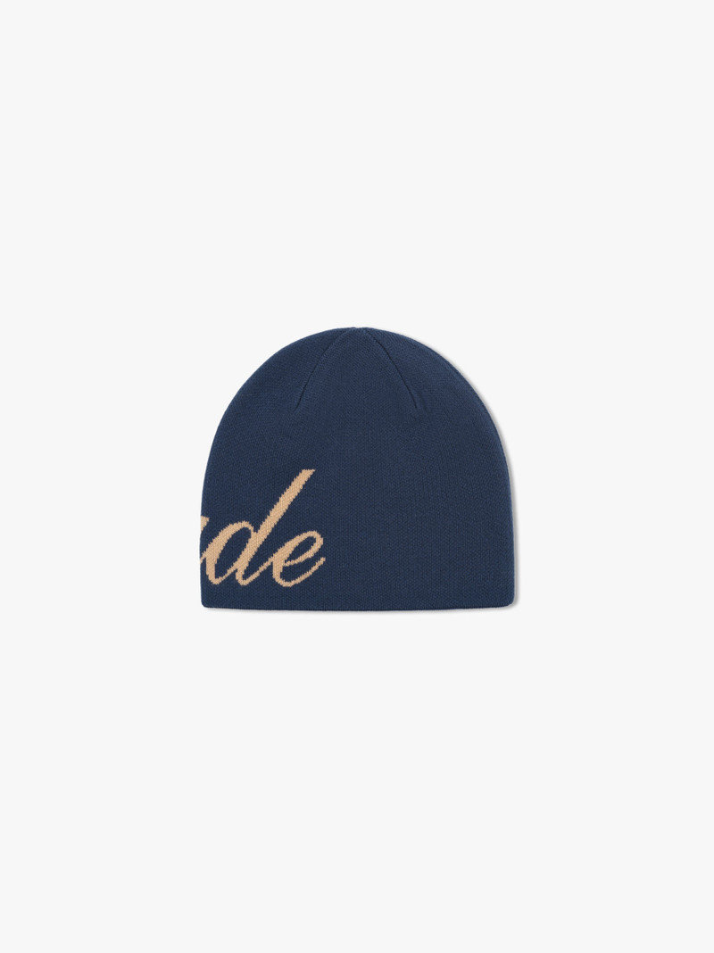 RHUDE SCRIPT KNIT BEANIE 3