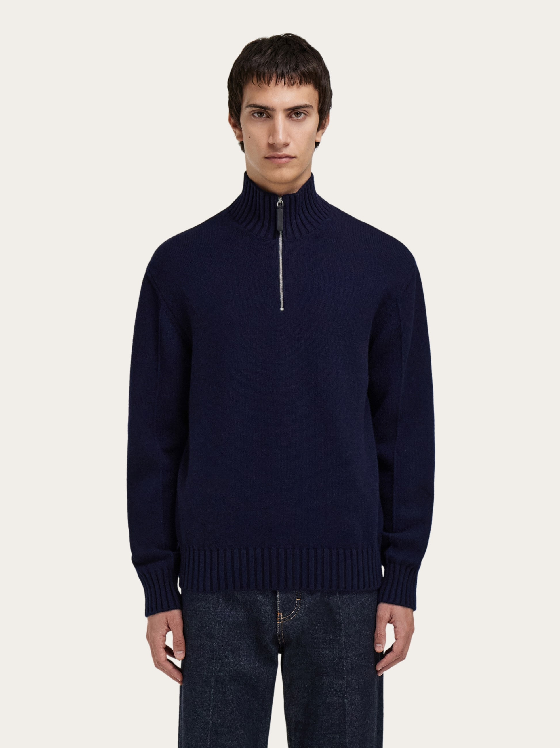 High neck cashmere pullover - 2