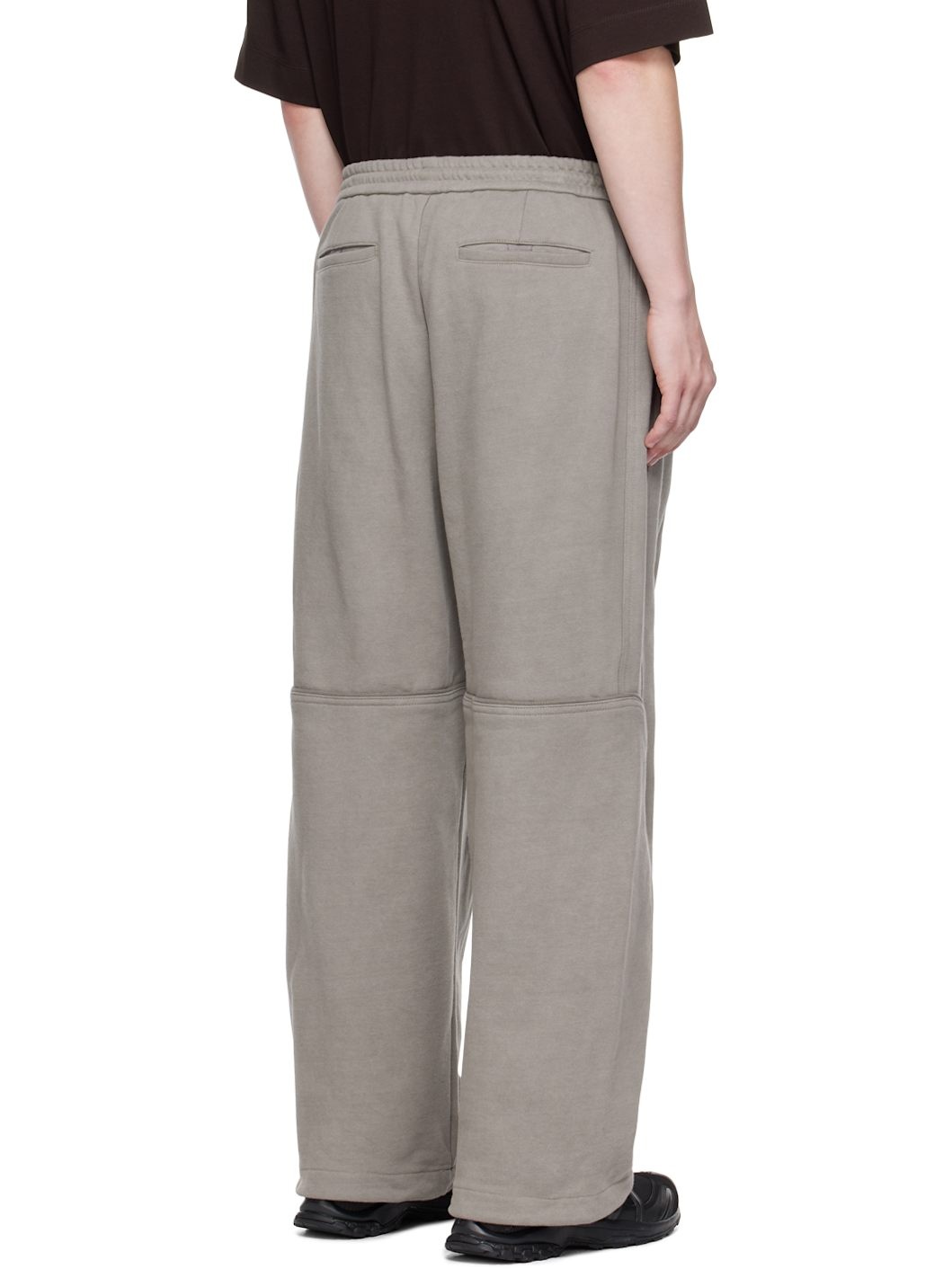 Gray Drawstring Sweatpants - 3
